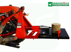 Screw Type Log Splitter Assembly tractor Shaft PTO 80 mm 